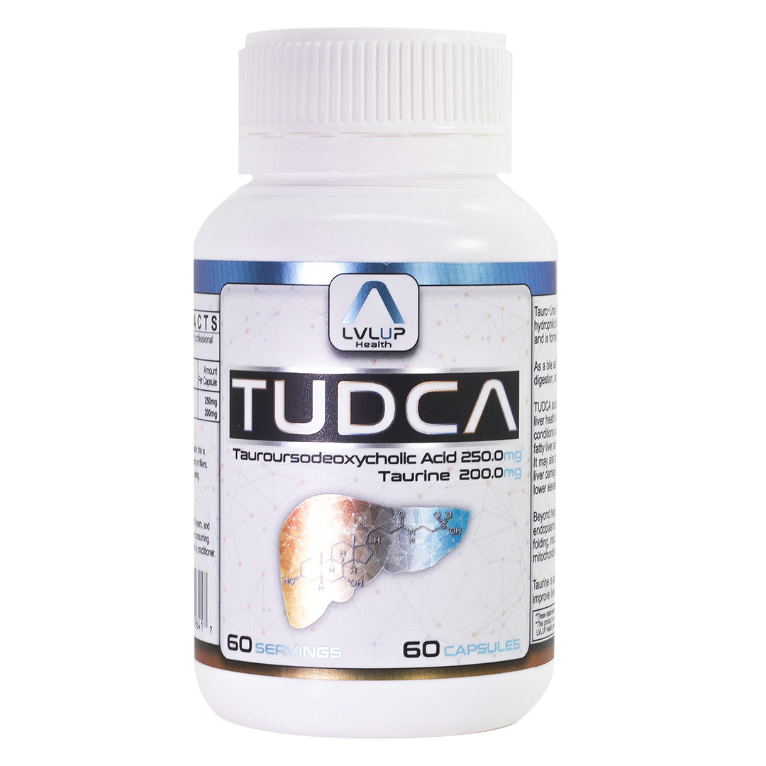 Used for centuries in Chinese medicine. TUDCA is a potent bile salt that helps improve bile flow and has been shown to have potential far-reaching benefits for the Liver and whole body health. Liver Support