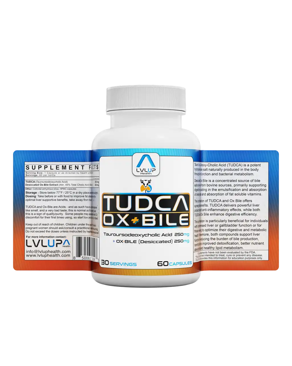 TUDCA + Ox Bile