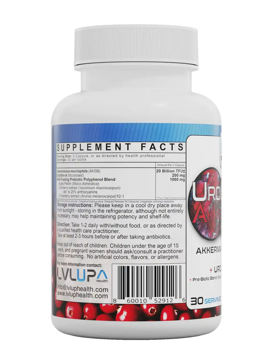Urolithin + Akkermansia 