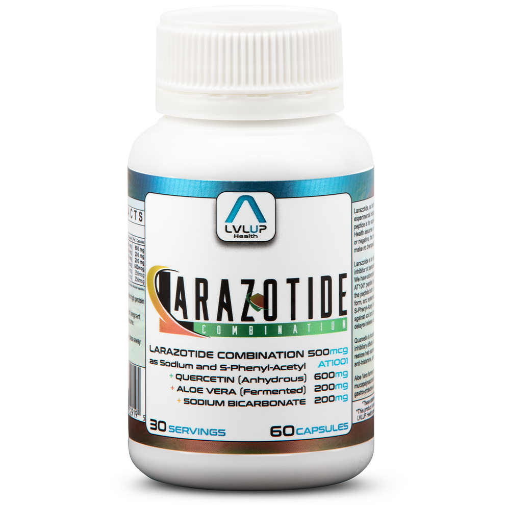 LVLUP Larazotide Buy AT-1001 Larazotide as superior S-PA + Sodium forms ...