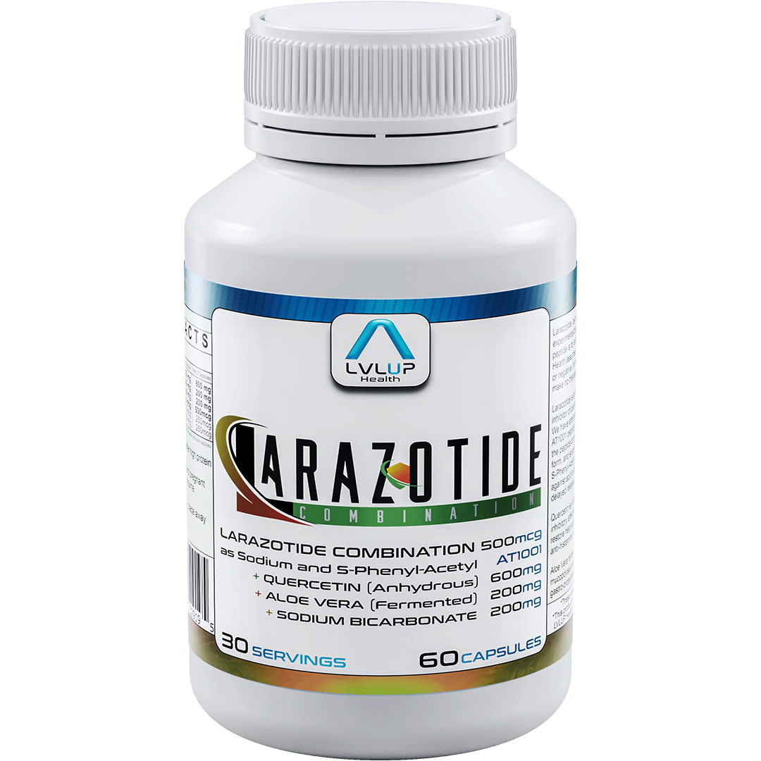 LVLUP Larazotide Buy AT-1001 Larazotide as superior S-PA + Sodium forms ...