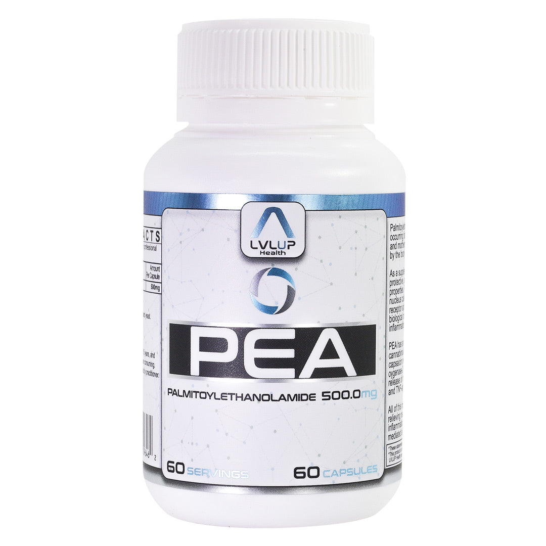 THE NATURAL PAIN KILLER AND ANTI-INFLAMMATORY, (PEA) is a naturally occurring fatty acid that has been studied to show neuroprotective, anti-inflammatory, cardioprotective and analgesic pain relief properties.